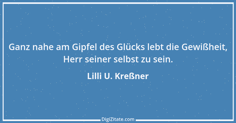 Zitat von Lilli U. Kreßner 21