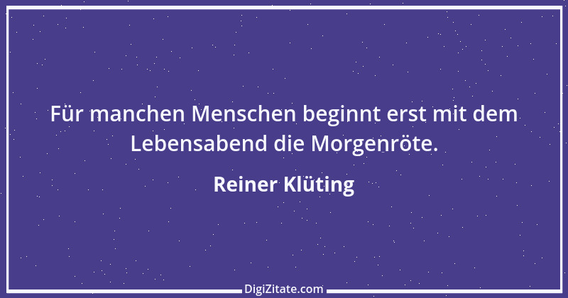 Zitat von Reiner Klüting 14