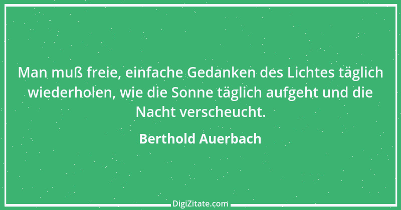 Zitat von Berthold Auerbach 80