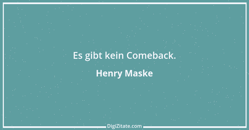 Zitat von Henry Maske 1