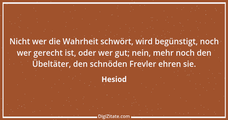 Zitat von Hesiod 21