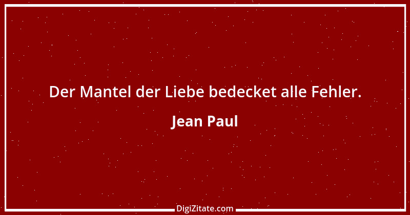 Zitat von Jean Paul 1380