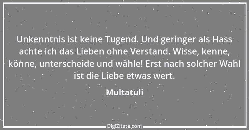 Zitat von Multatuli 22