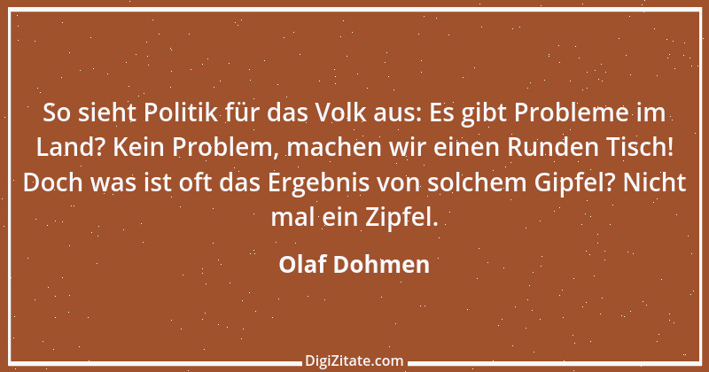 Zitat von Olaf Dohmen 8