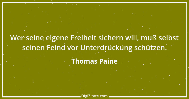 Zitat von Thomas Paine 9