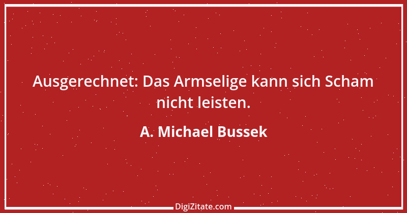 Zitat von A. Michael Bussek 48