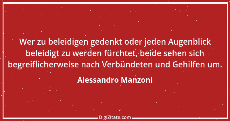 Zitat von Alessandro Manzoni 5