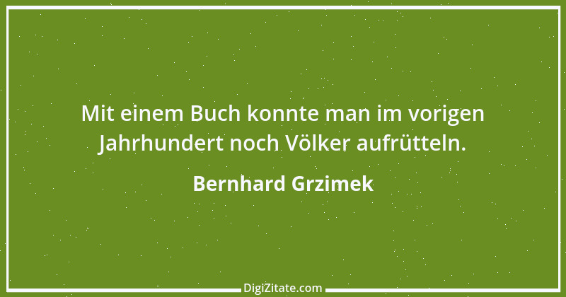 Zitat von Bernhard Grzimek 8