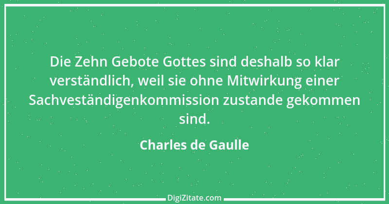 Zitat von Charles de Gaulle 15