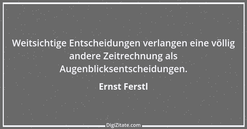 Zitat von Ernst Ferstl 1218