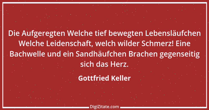 Zitat von Gottfried Keller 24