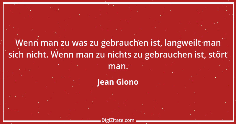 Zitat von Jean Giono 12