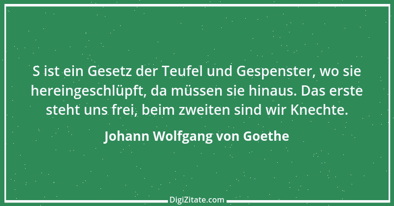 Zitat von Johann Wolfgang von Goethe 1777