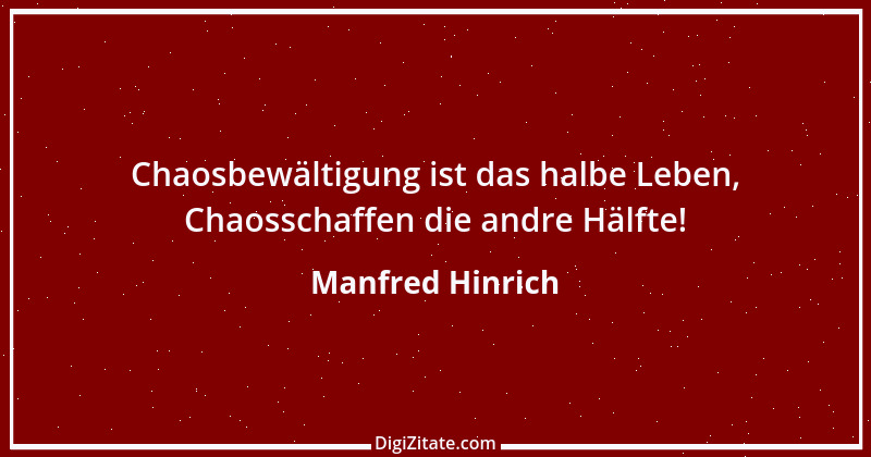 Zitat von Manfred Hinrich 1951