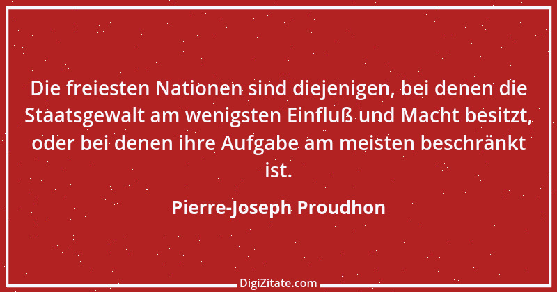 Zitat von Pierre-Joseph Proudhon 33