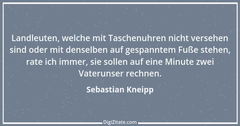 Zitat von Sebastian Kneipp 5