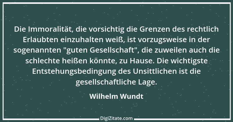 Zitat von Wilhelm Wundt 1