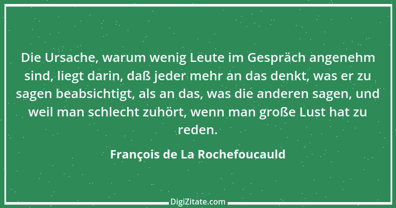 Zitat von François de La Rochefoucauld 149