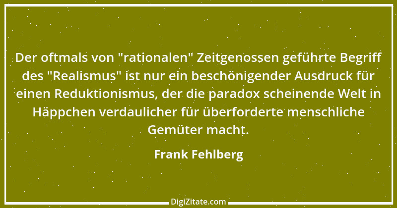 Zitat von Frank Fehlberg 6