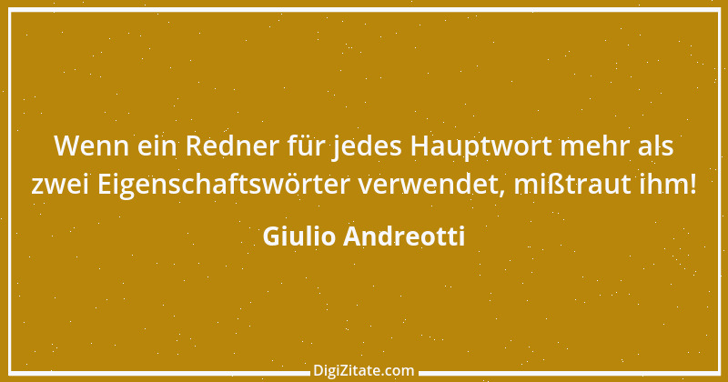 Zitat von Giulio Andreotti 2