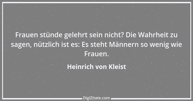 Zitat von Heinrich von Kleist 135