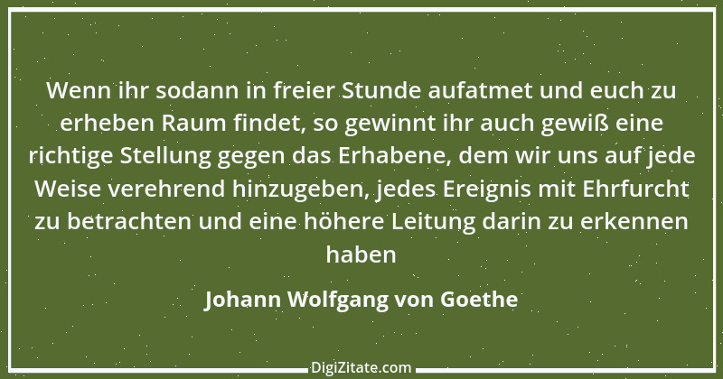 Zitat von Johann Wolfgang von Goethe 236