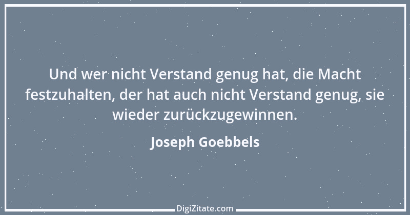 Zitat von Joseph Goebbels 2