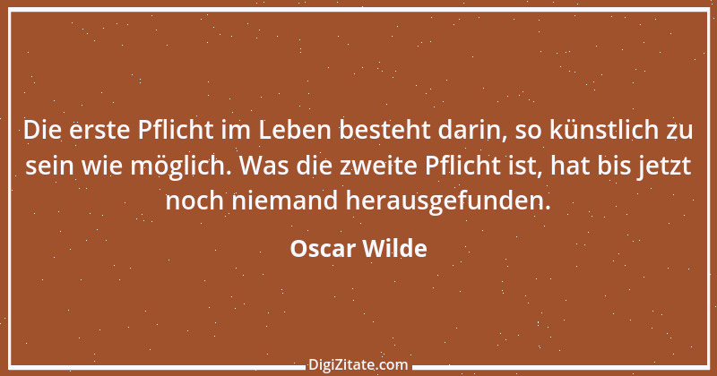 Zitat von Oscar Wilde 142