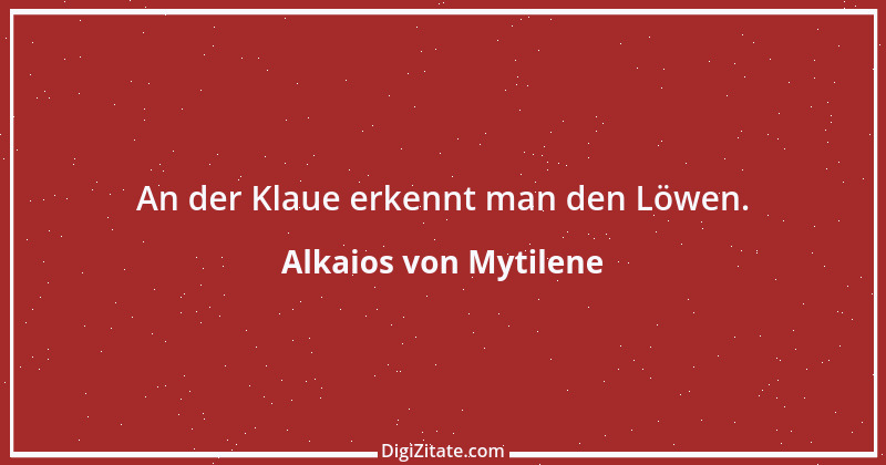 Zitat von Alkaios von Mytilene 3