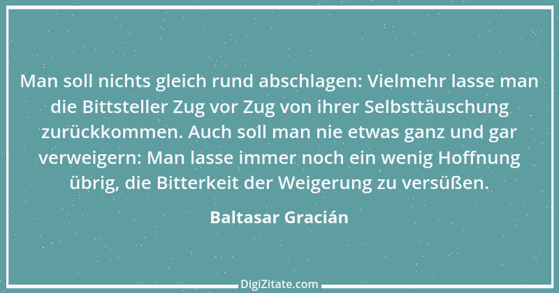 Zitat von Baltasar Gracián 42