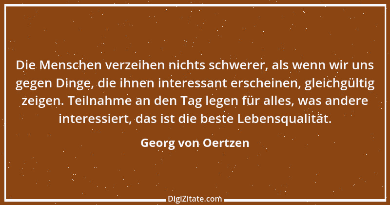 Zitat von Georg von Oertzen 12