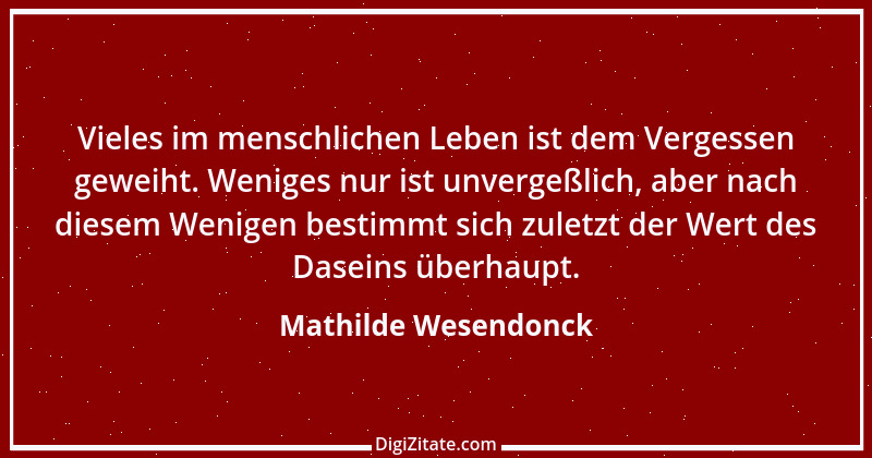 Zitat von Mathilde Wesendonck 4