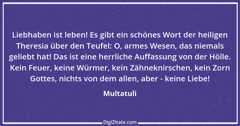 Zitat von Multatuli 24