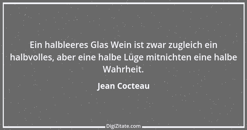 Zitat von Jean Cocteau 49