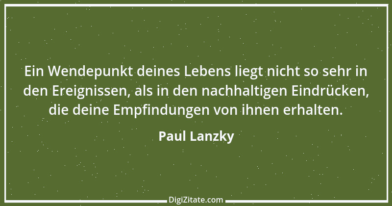 Zitat von Paul Lanzky 4