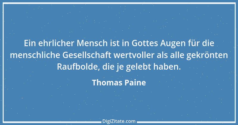 Zitat von Thomas Paine 12