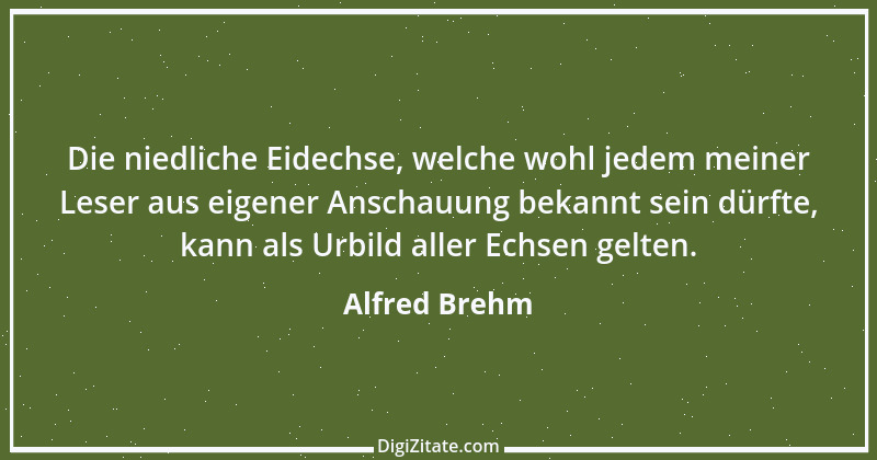 Zitat von Alfred Brehm 80