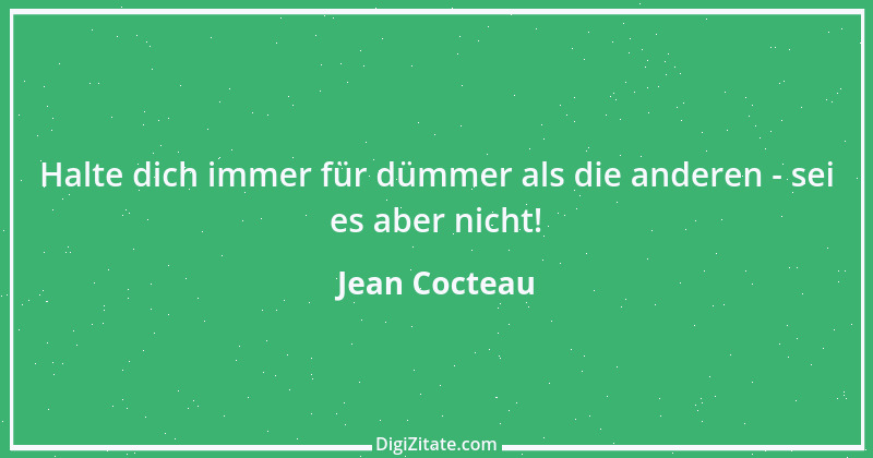 Zitat von Jean Cocteau 50