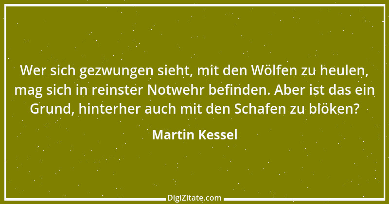 Zitat von Martin Kessel 47