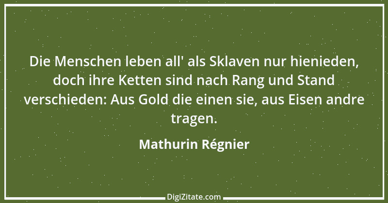 Zitat von Mathurin Régnier 2