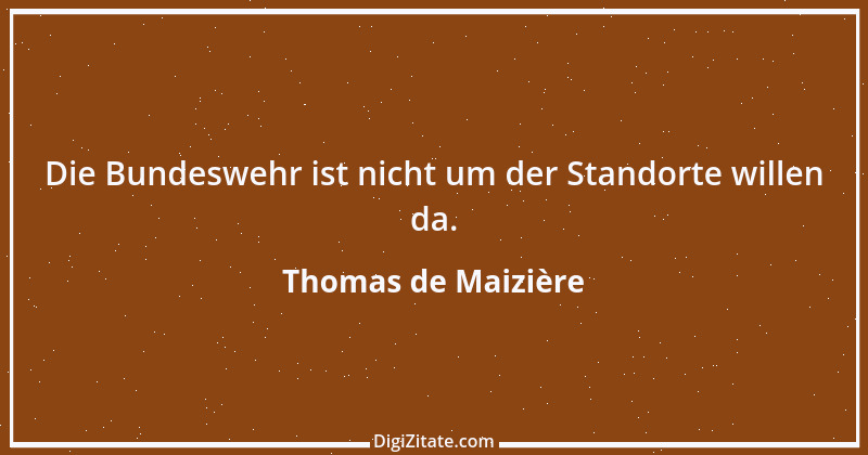 Zitat von Thomas de Maizière 3