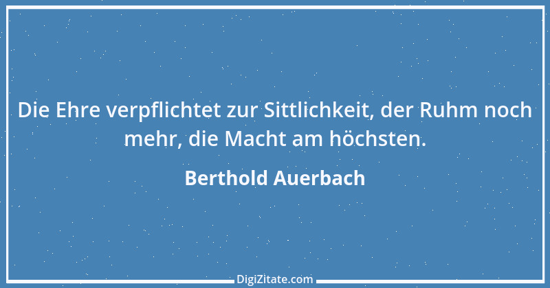 Zitat von Berthold Auerbach 85