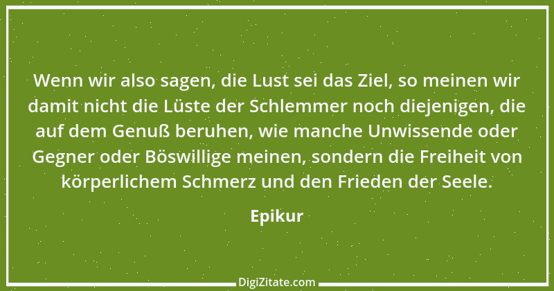 Zitat von Epikur 187