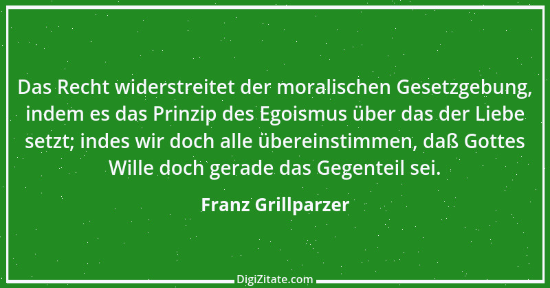 Zitat von Franz Grillparzer 86