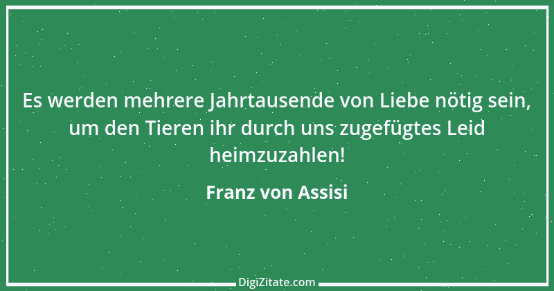 Zitat von Franz von Assisi 7