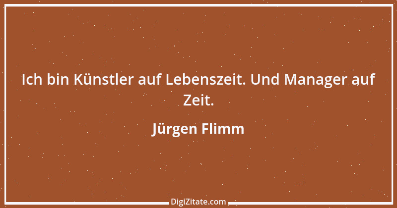 Zitat von Jürgen Flimm 2