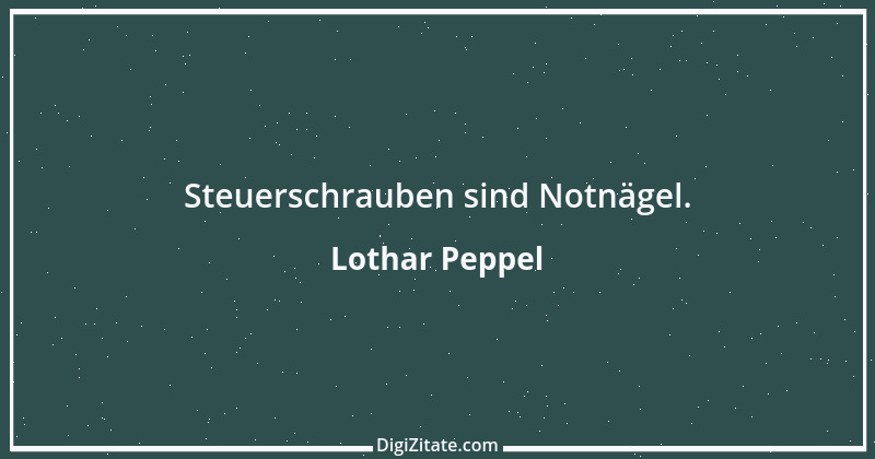 Zitat von Lothar Peppel 27