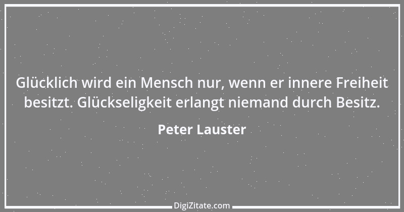 Zitat von Peter Lauster 64