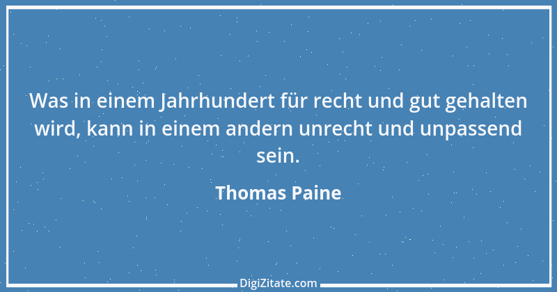 Zitat von Thomas Paine 14