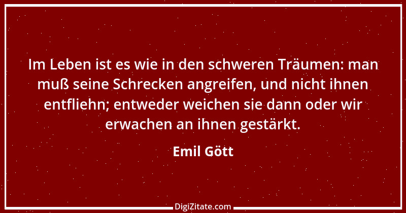 Zitat von Emil Gött 106